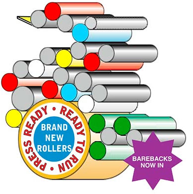 Heidelberg MO rollers